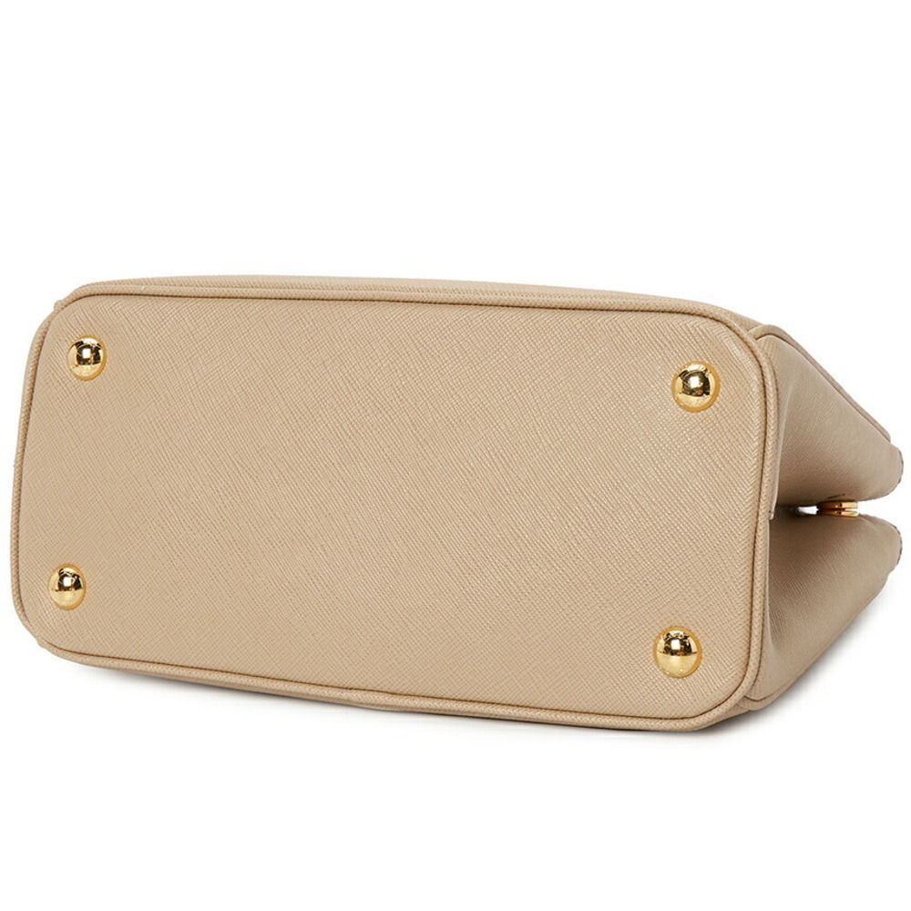 Prada Galleria bag handbag Saffiano leather Tan Beige - Picture 5 of 10